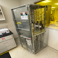 Industrial Steel Security Storage Cart image 1